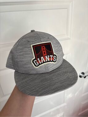 San Francisco Giants New Era Black and Gray 59FIFTY Fitted Cap